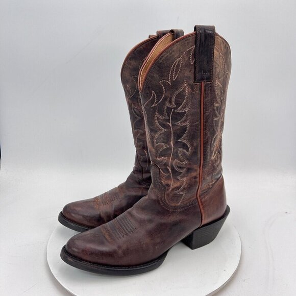 Shyanne Alabama Xero Gravity Men Size 8M BBWP03 Brown Leather Western Boot - Picture 1 of 16